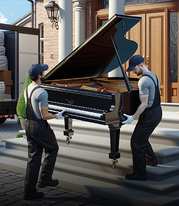 K&C Arlington Movers logo