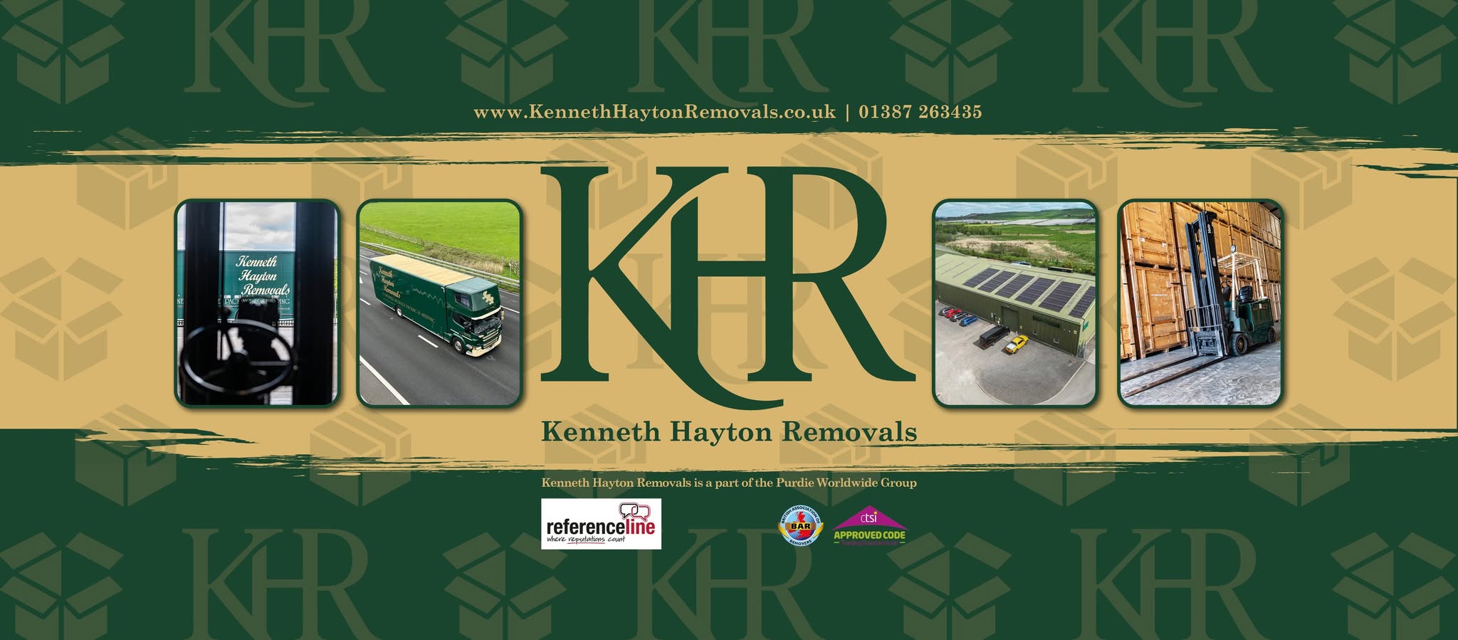 Kenneth Hayton Removals logo