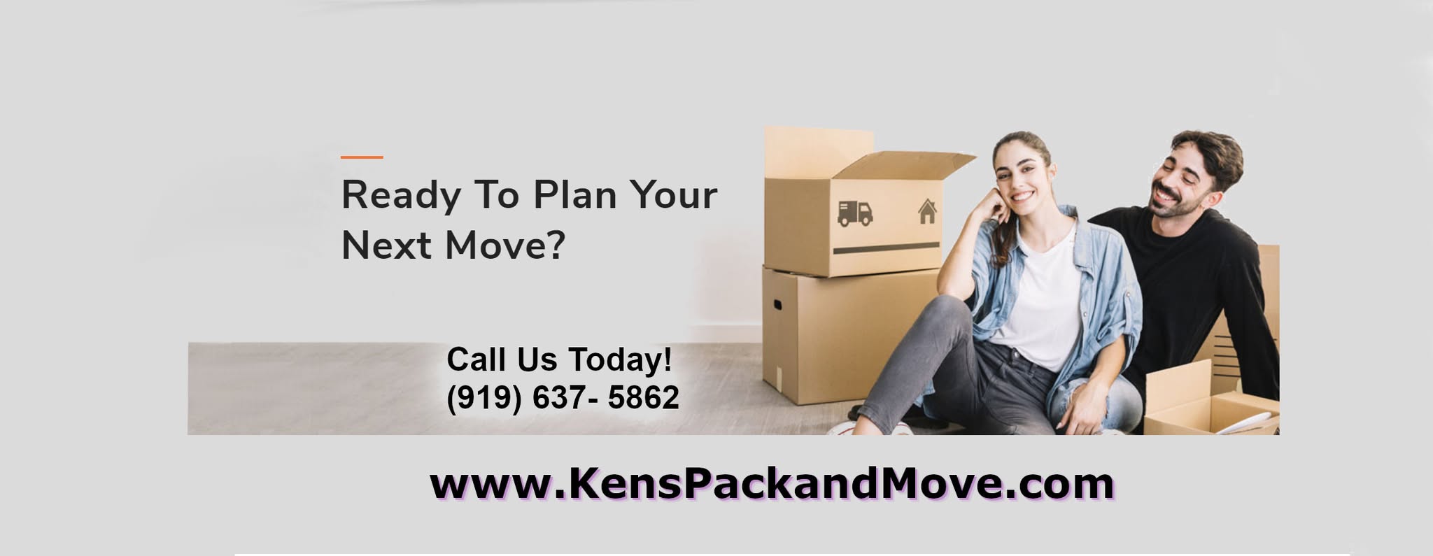 Ken's Pack and Move logo