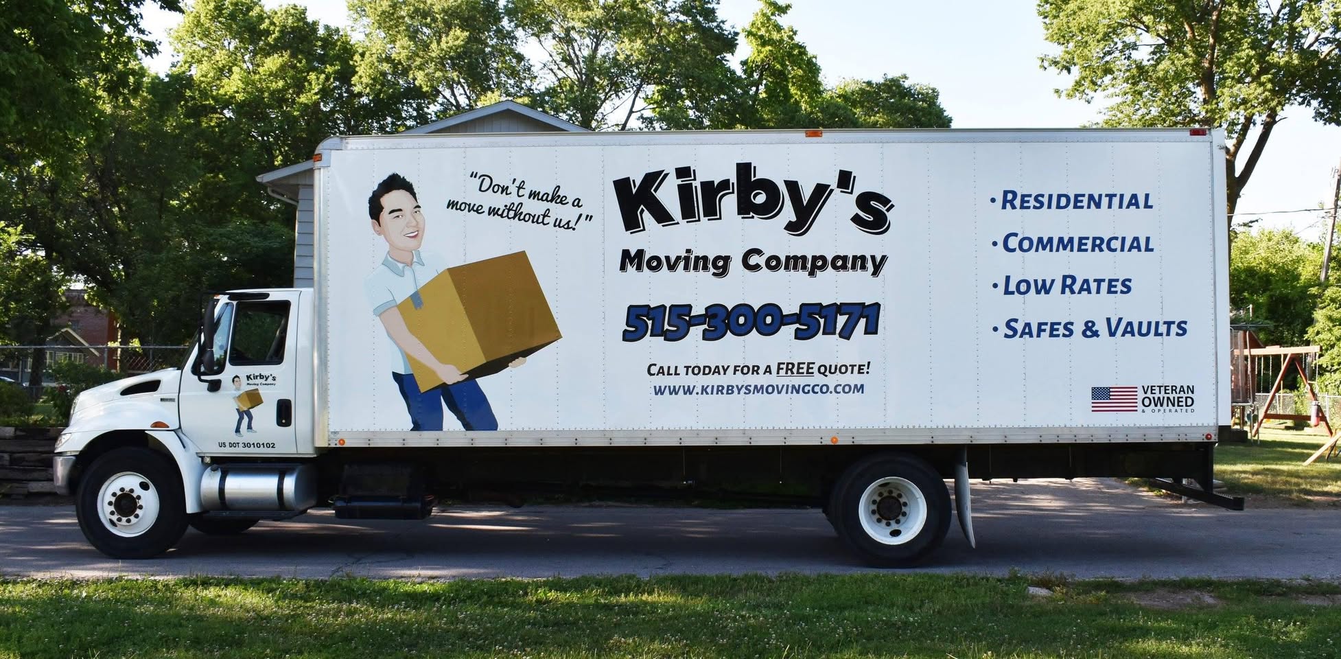 Kirby's Moving & Storage Company logo