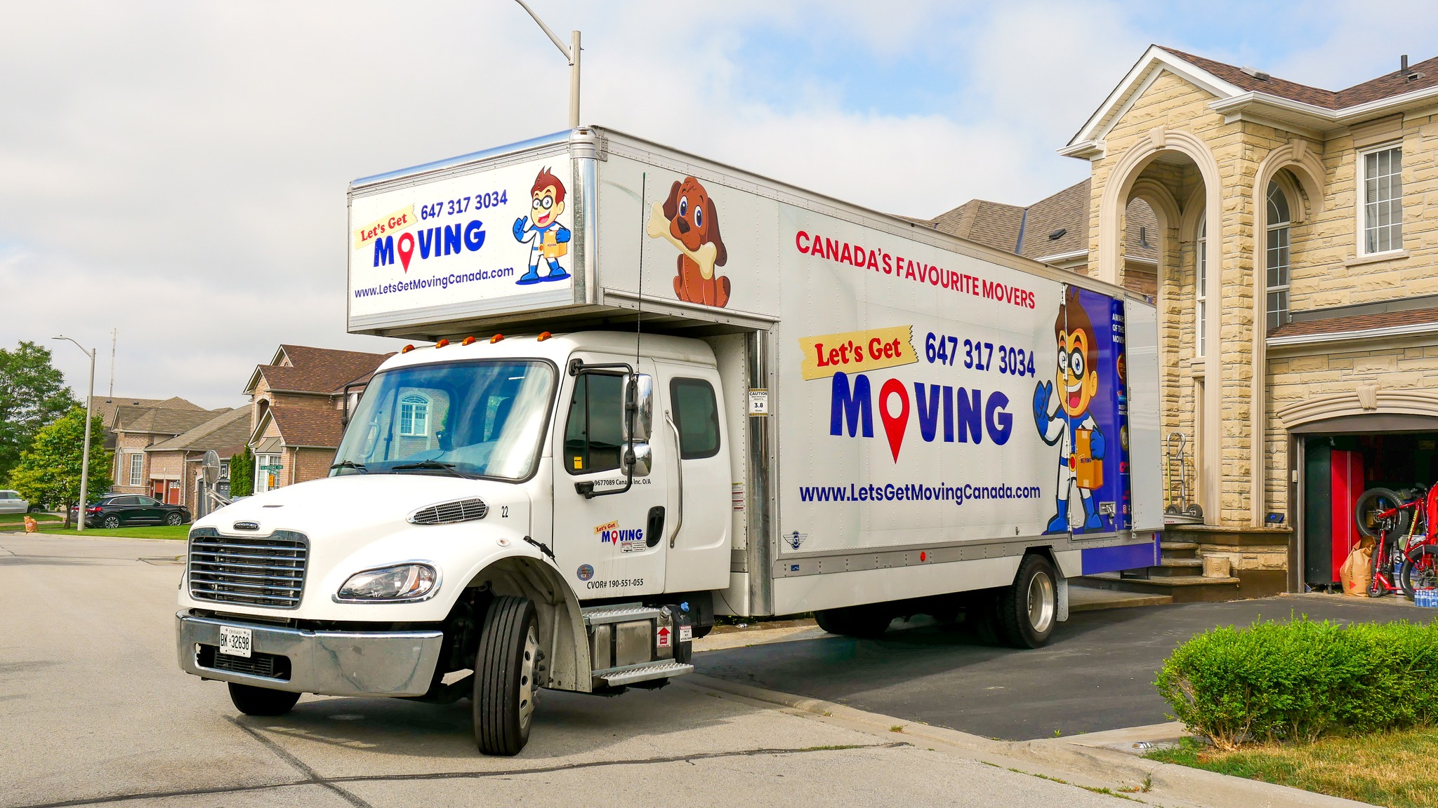 Let's Get Moving logo