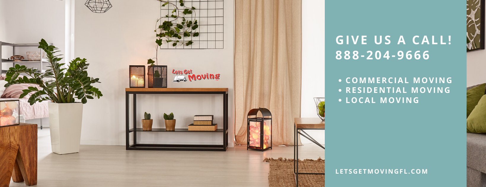 Let's Get Moving logo