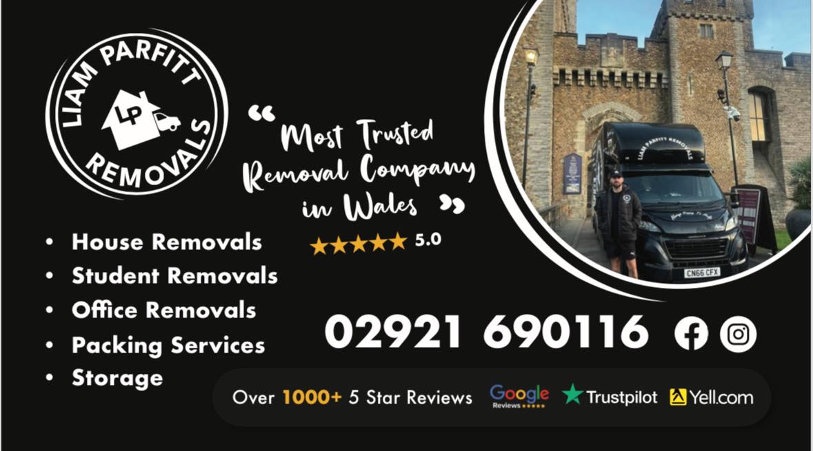 Liam Parfitt Removals logo