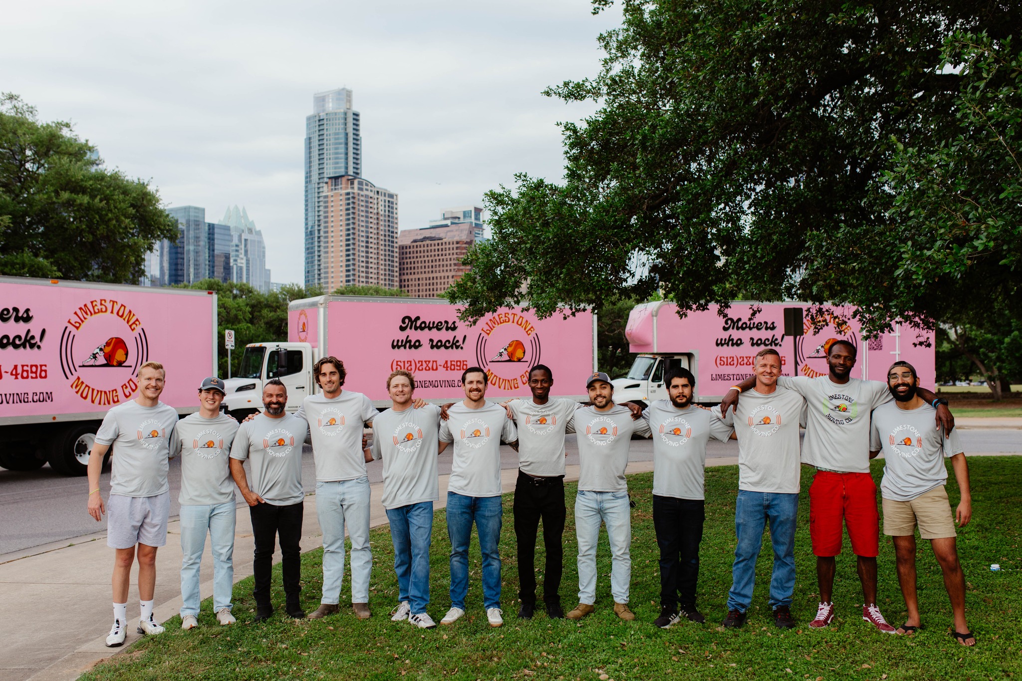 Limestone Moving Co. logo