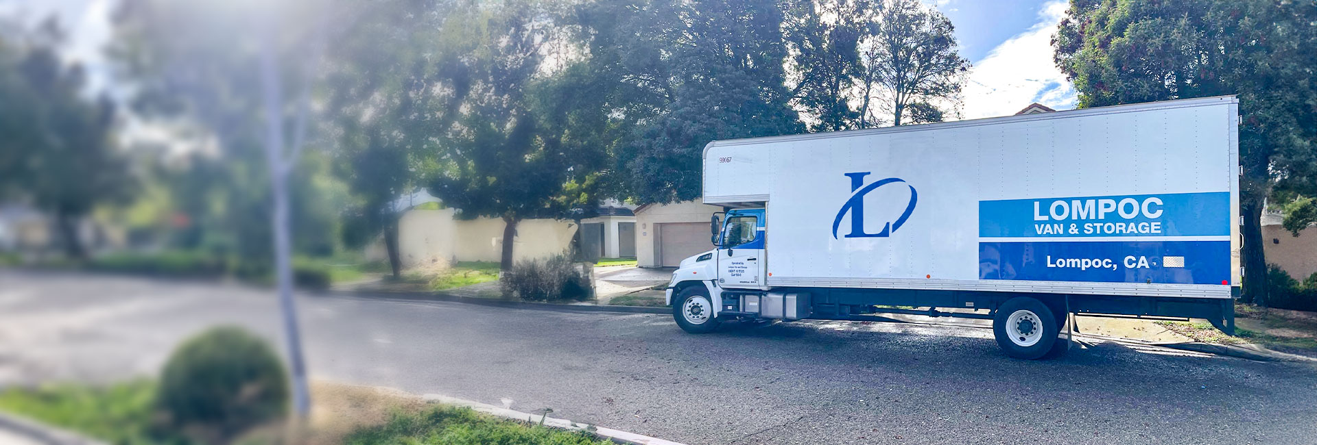 Lompoc Van and Storage logo