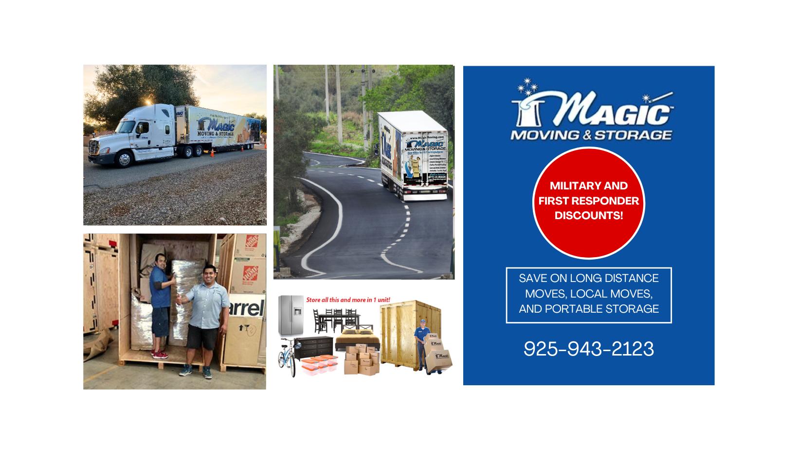 Magic Moving & Storage logo