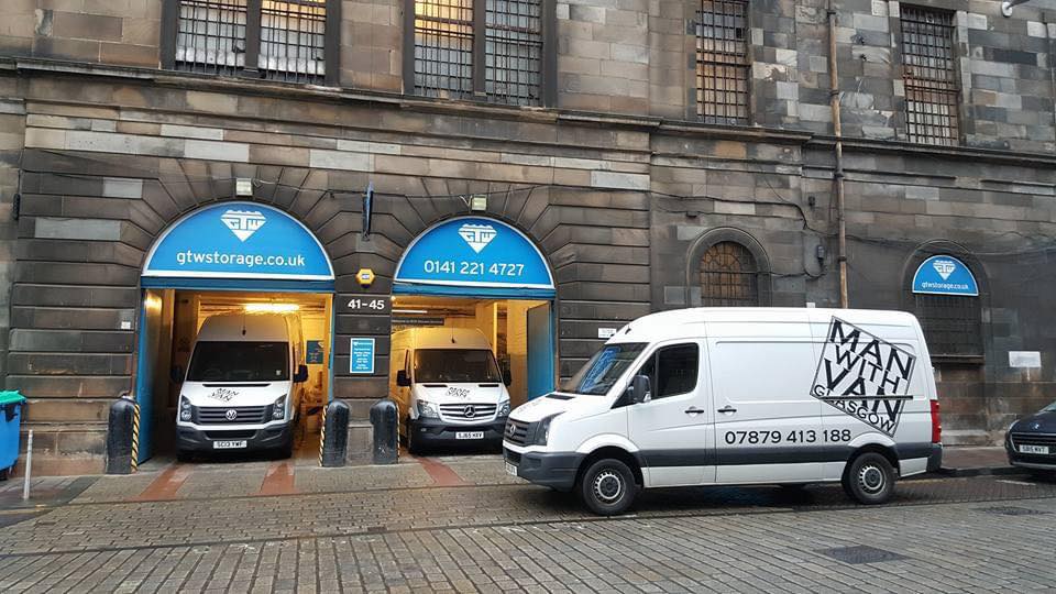 Man With Van Glasgow logo