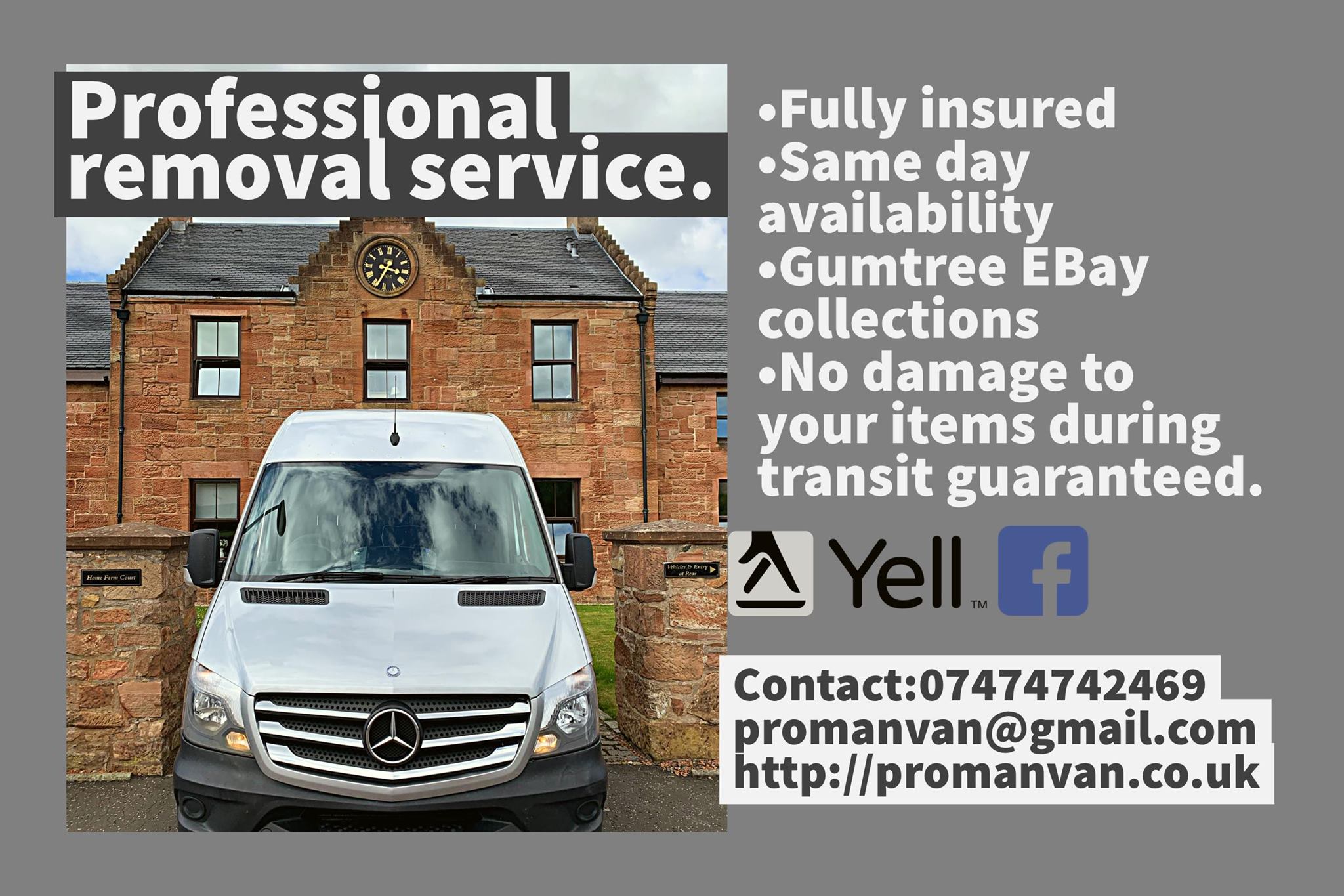 Man With Van Wishaw logo