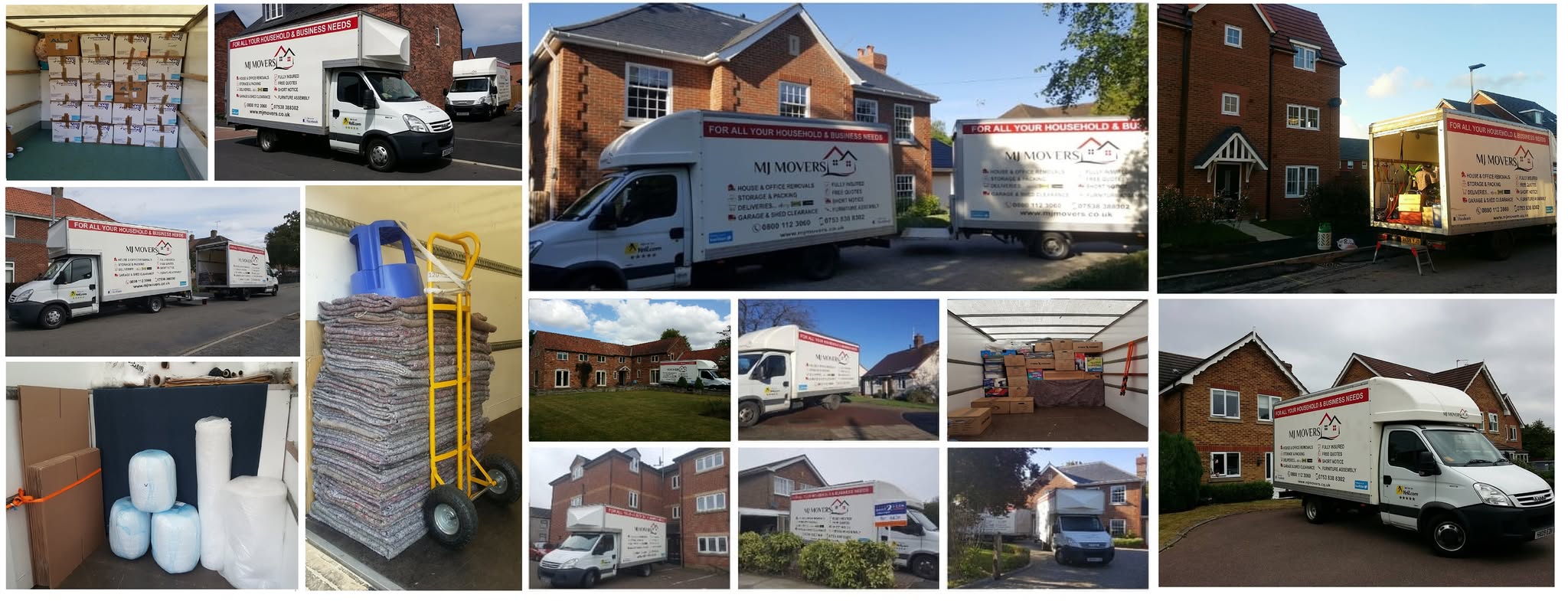 MJ Movers - House and Office Removals & Man with a Van Services logo