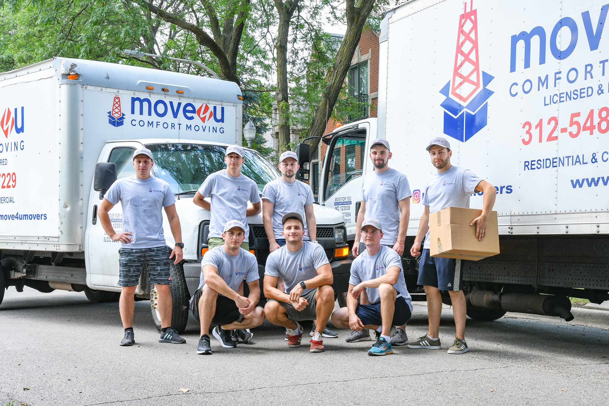 Move4U Movers, Moving Company logo