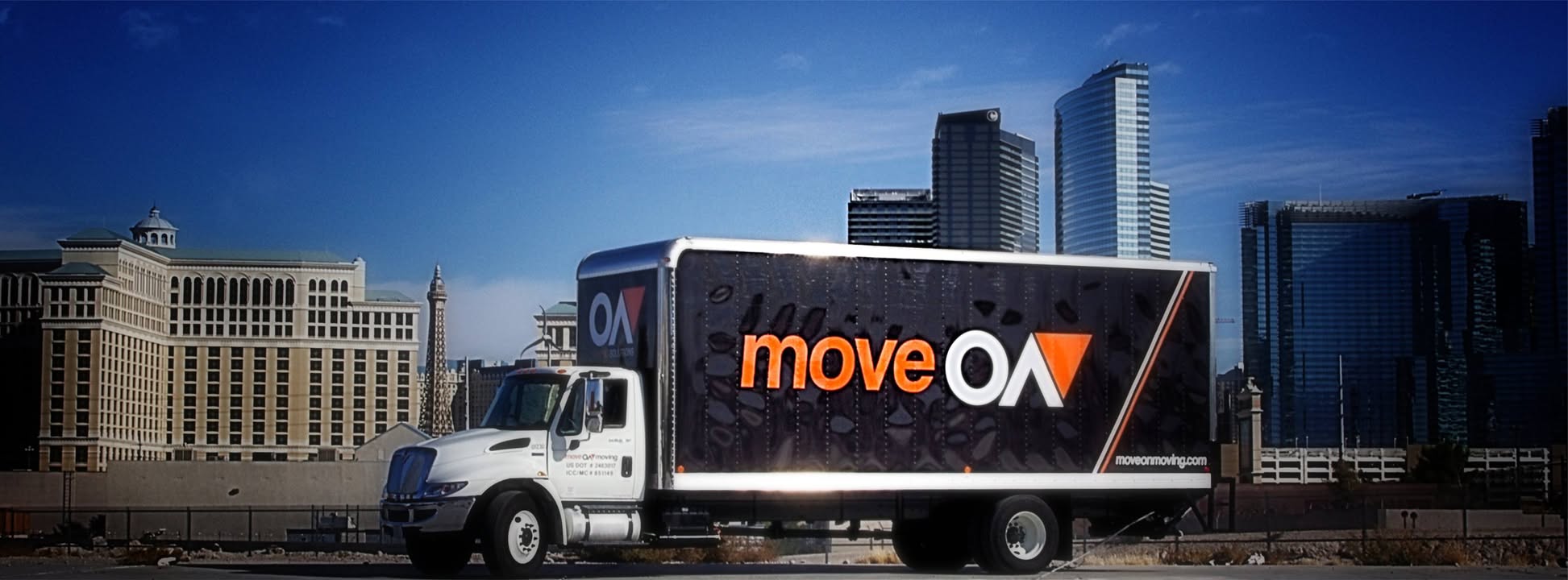 Moving Company in Las Vegas - moveON moving logo