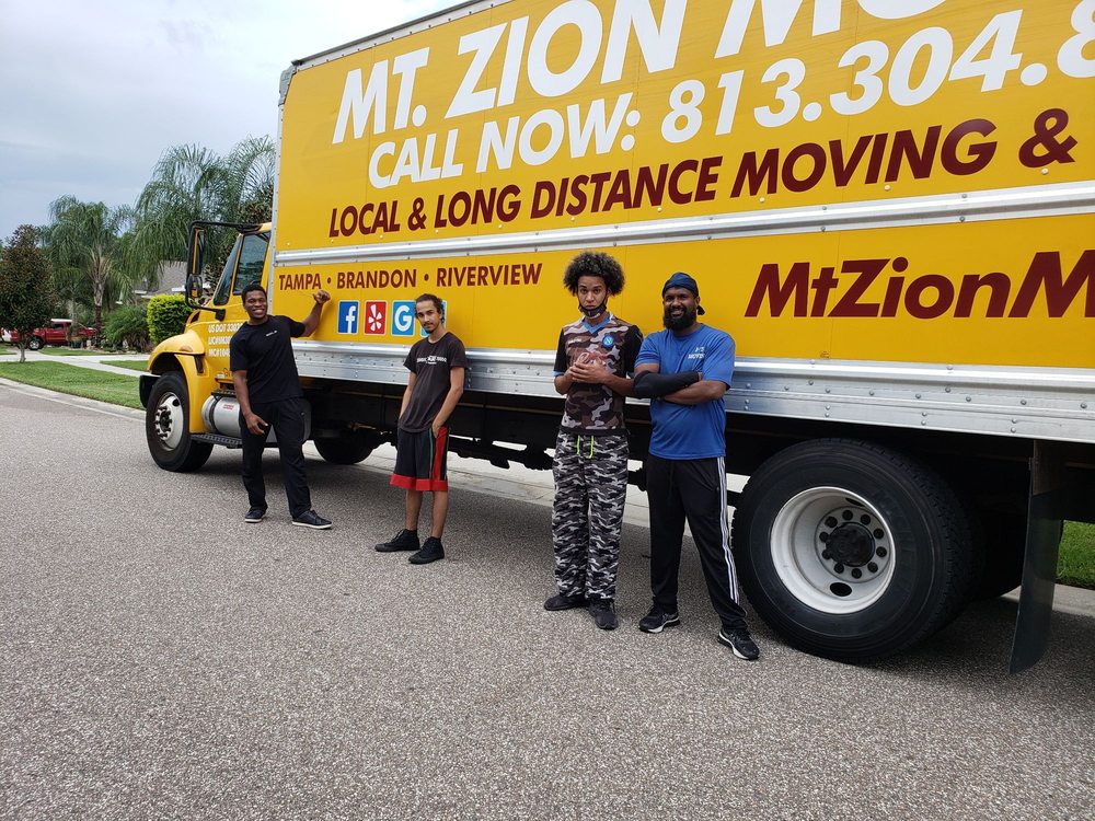MT. Zion Moving & Storage Pinellas County logo