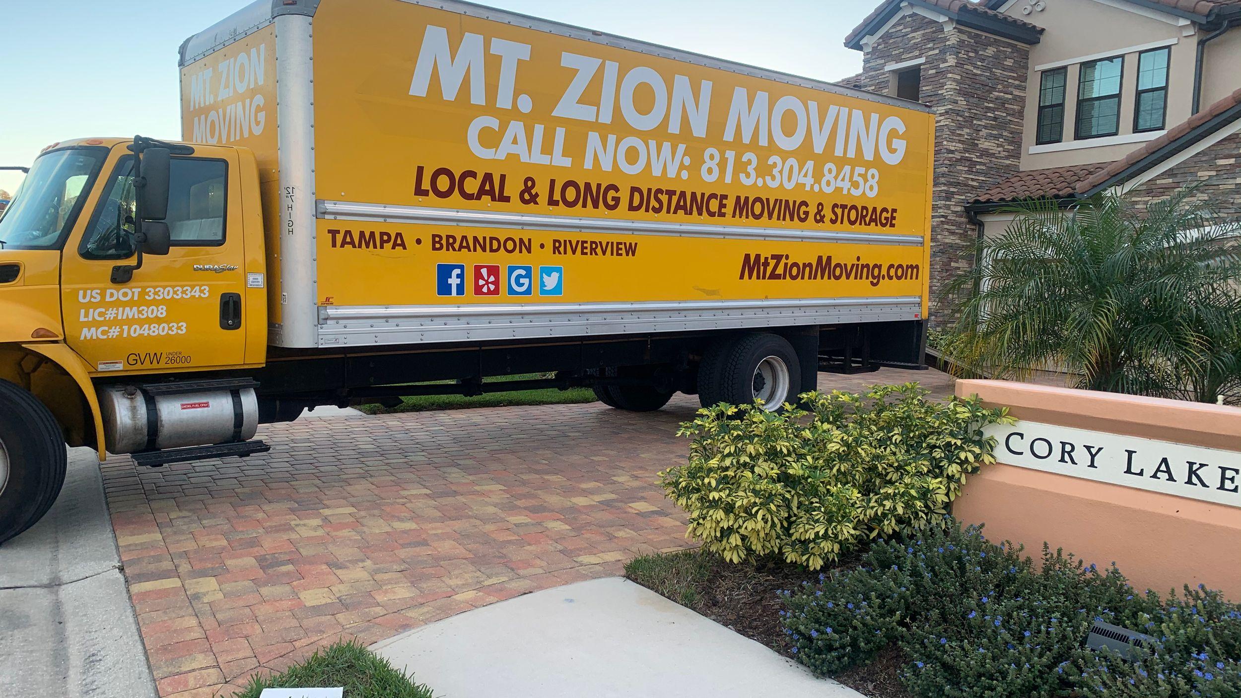 MT. Zion Moving & Storage Pinellas County image 1