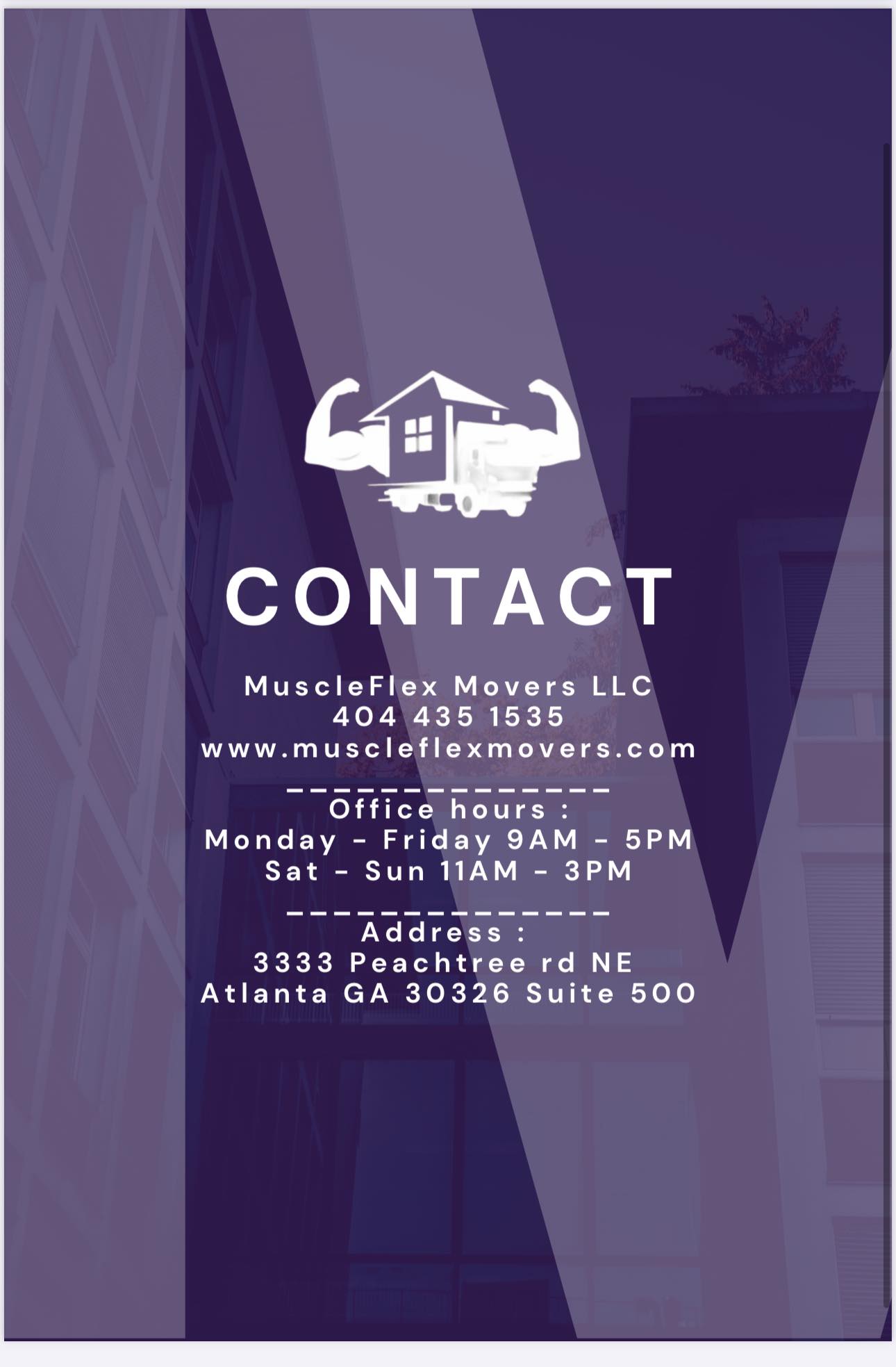 MuscleFlex Movers logo