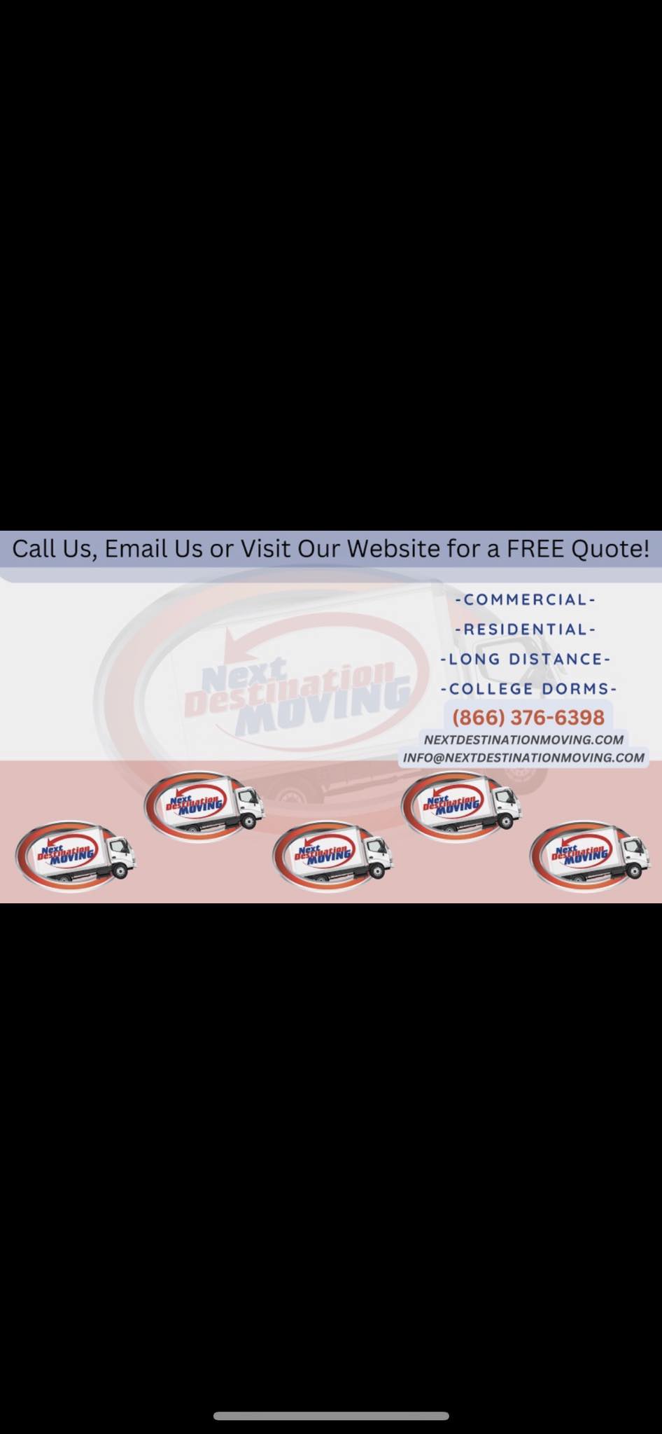 Next Destination Moving logo