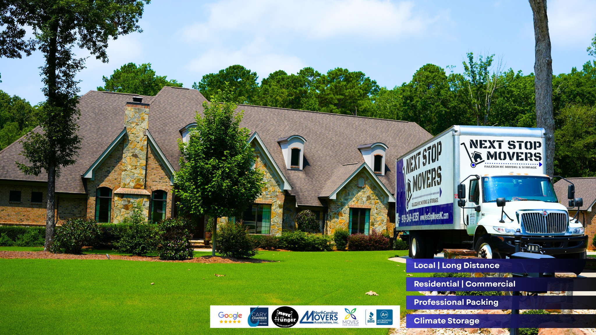 Next Stop Movers logo