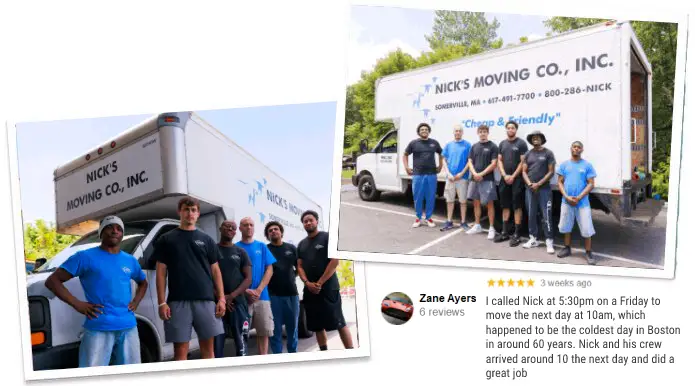 Nick’s Moving Company logo