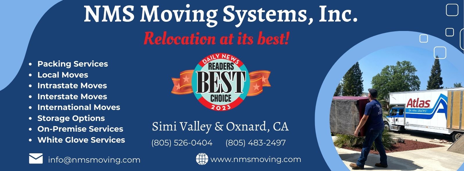 NMS Moving Systems, Inc. logo