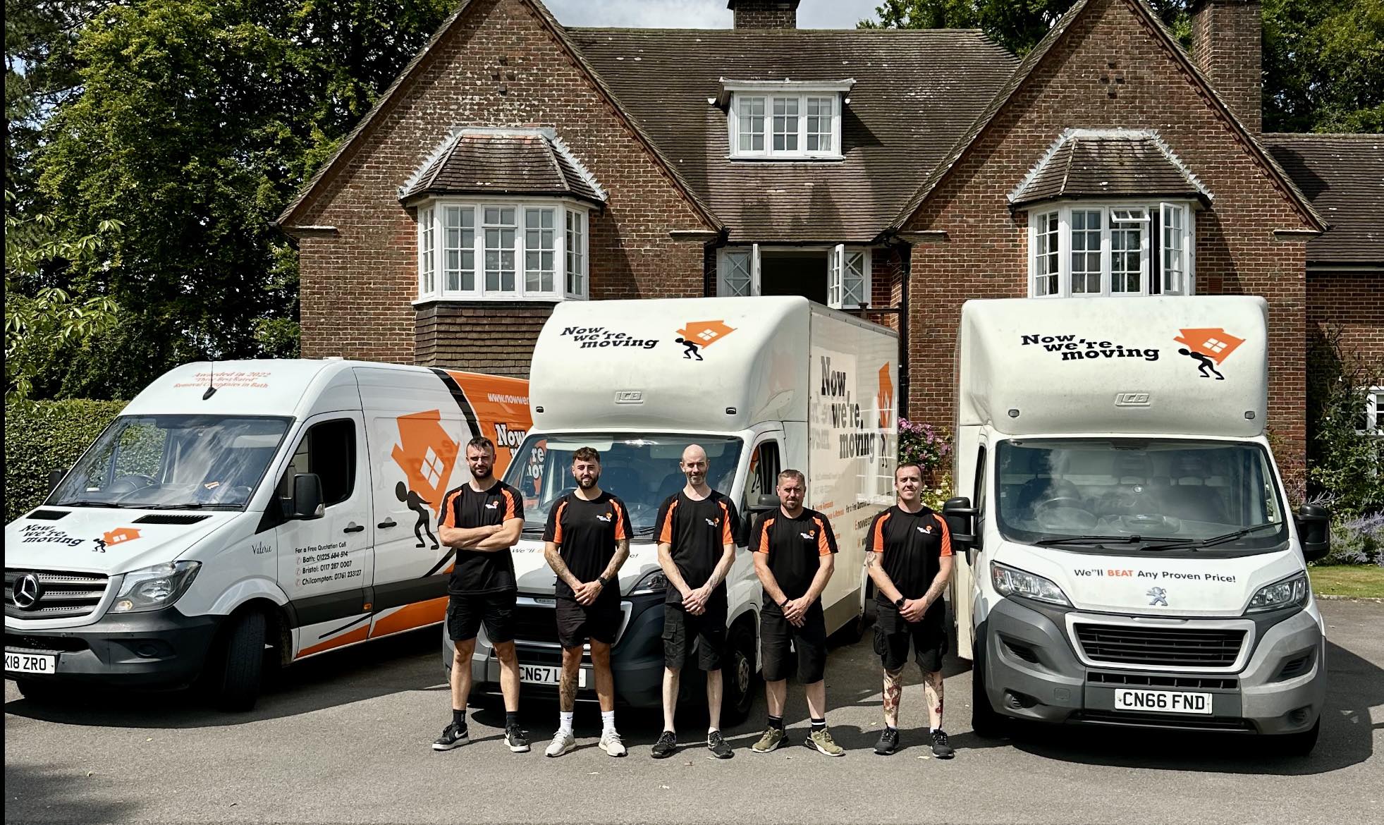 Now We're Moving (Removals & Storage) logo