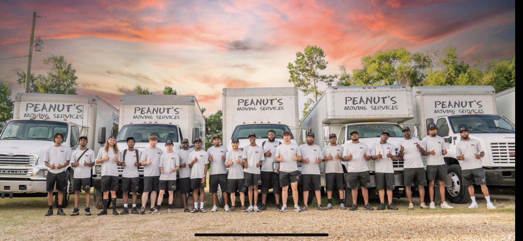 Peanut's Moving Services logo