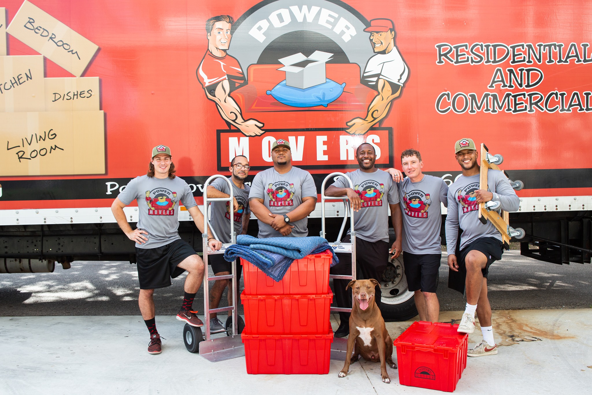 Power Movers Houston logo