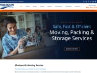 Precision Moving & Storage Corp. logo