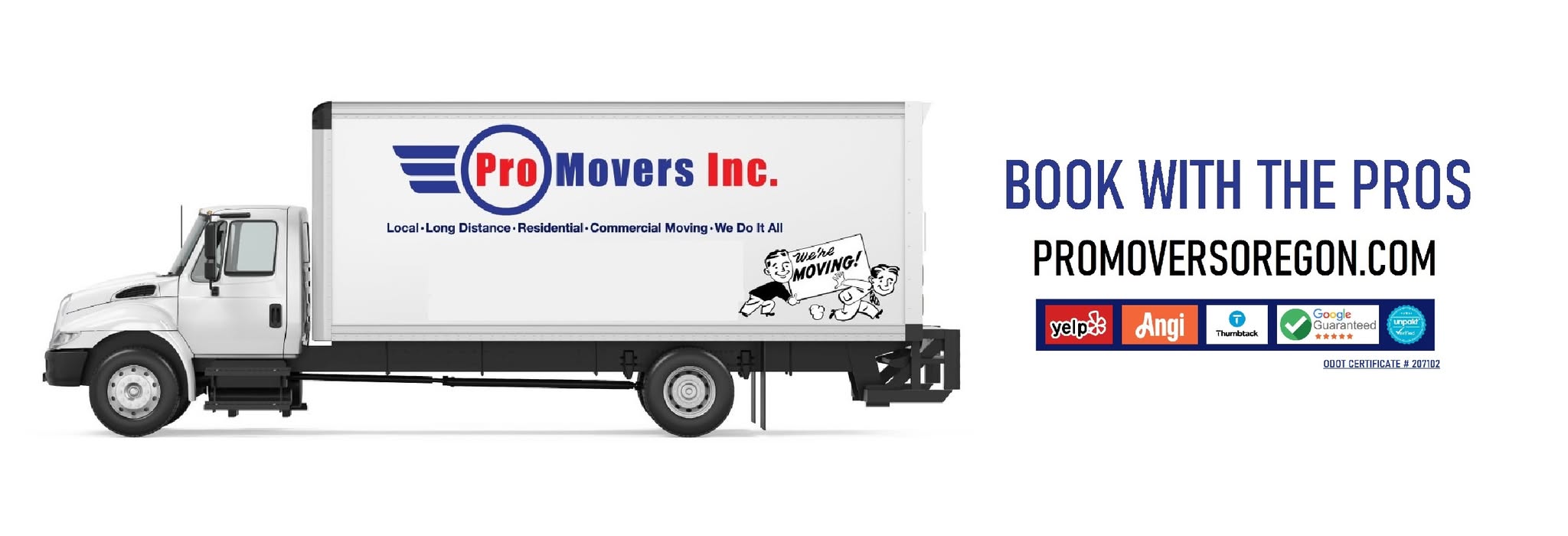 Pro Movers - Oregon logo