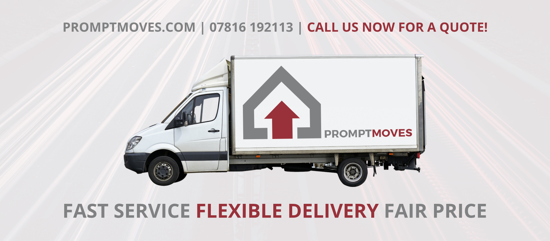 Prompt Moves - Man and Van Service logo