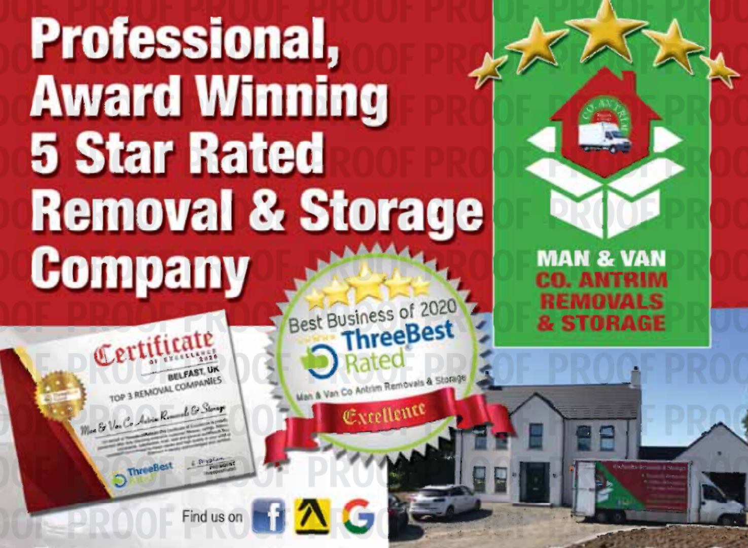 Removals Belfast NI logo