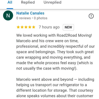 Road 2 Road Moving Express image 3