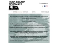 Rock Steady Removals logo