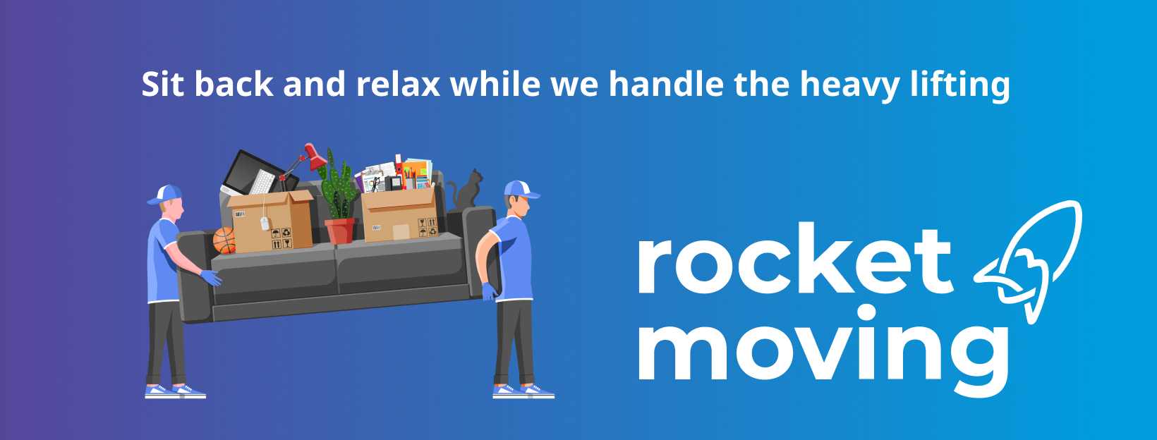 Rocket Moving Services in Los Angeles logo
