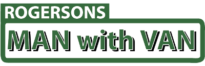 Rogersons Man with Van logo