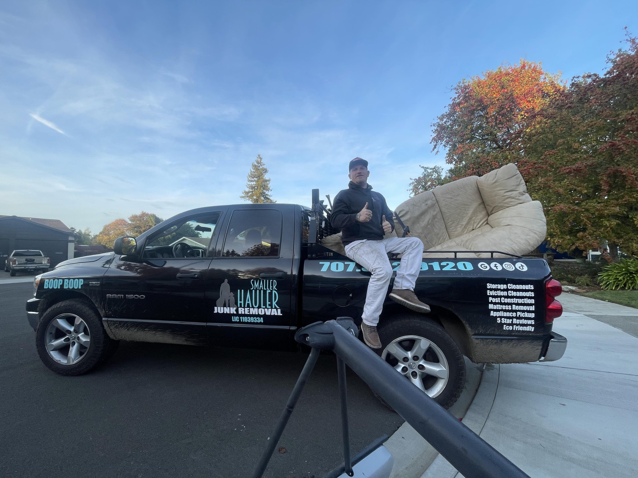 smaller haulers HAULING & JUNK REMOVAL logo