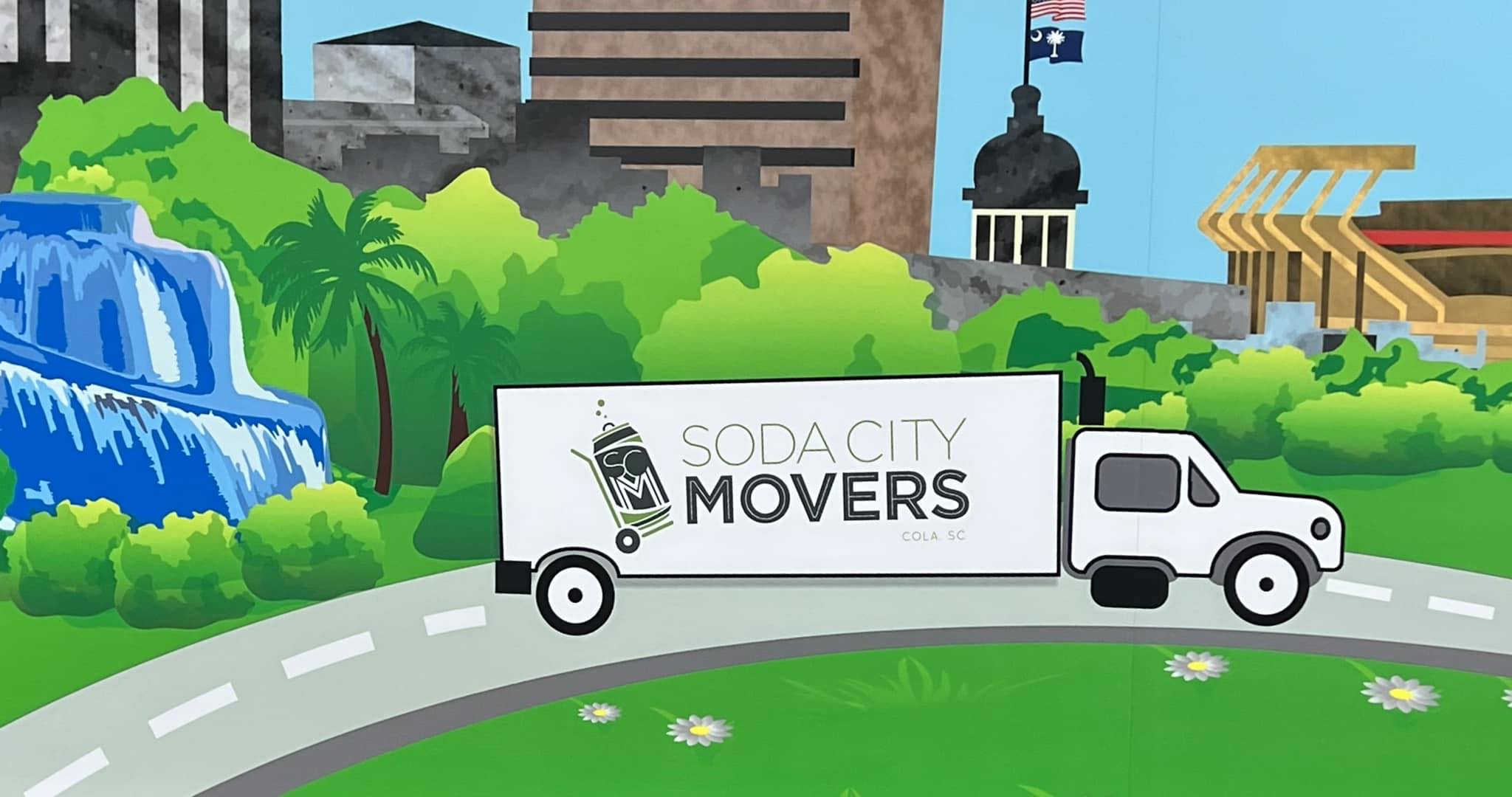 Soda City Movers logo