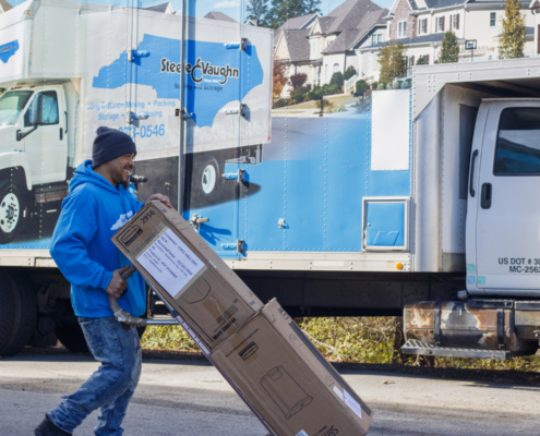 Steele & Vaughn Moving and Storage logo