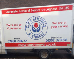 Stu's Removals & Storage logo