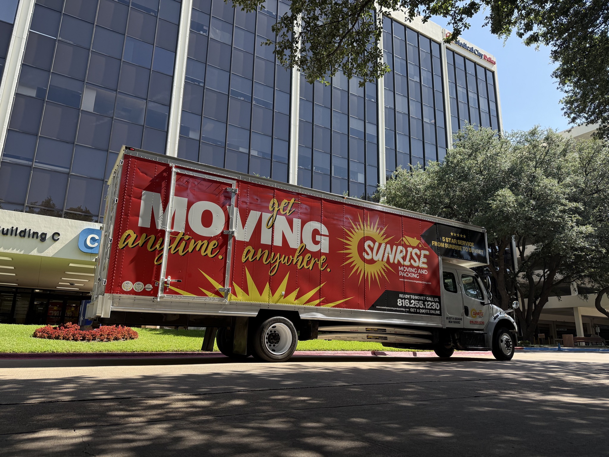 Sunrise Moving and Packing logo