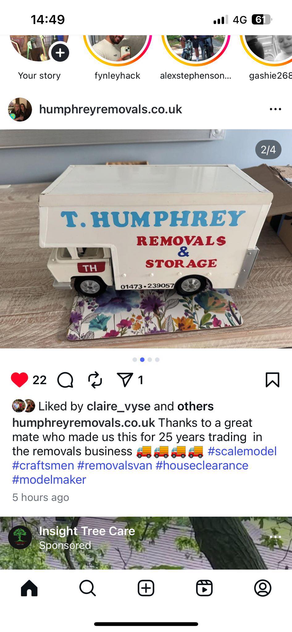 T Humphrey Removals, storage and house clearances image 2