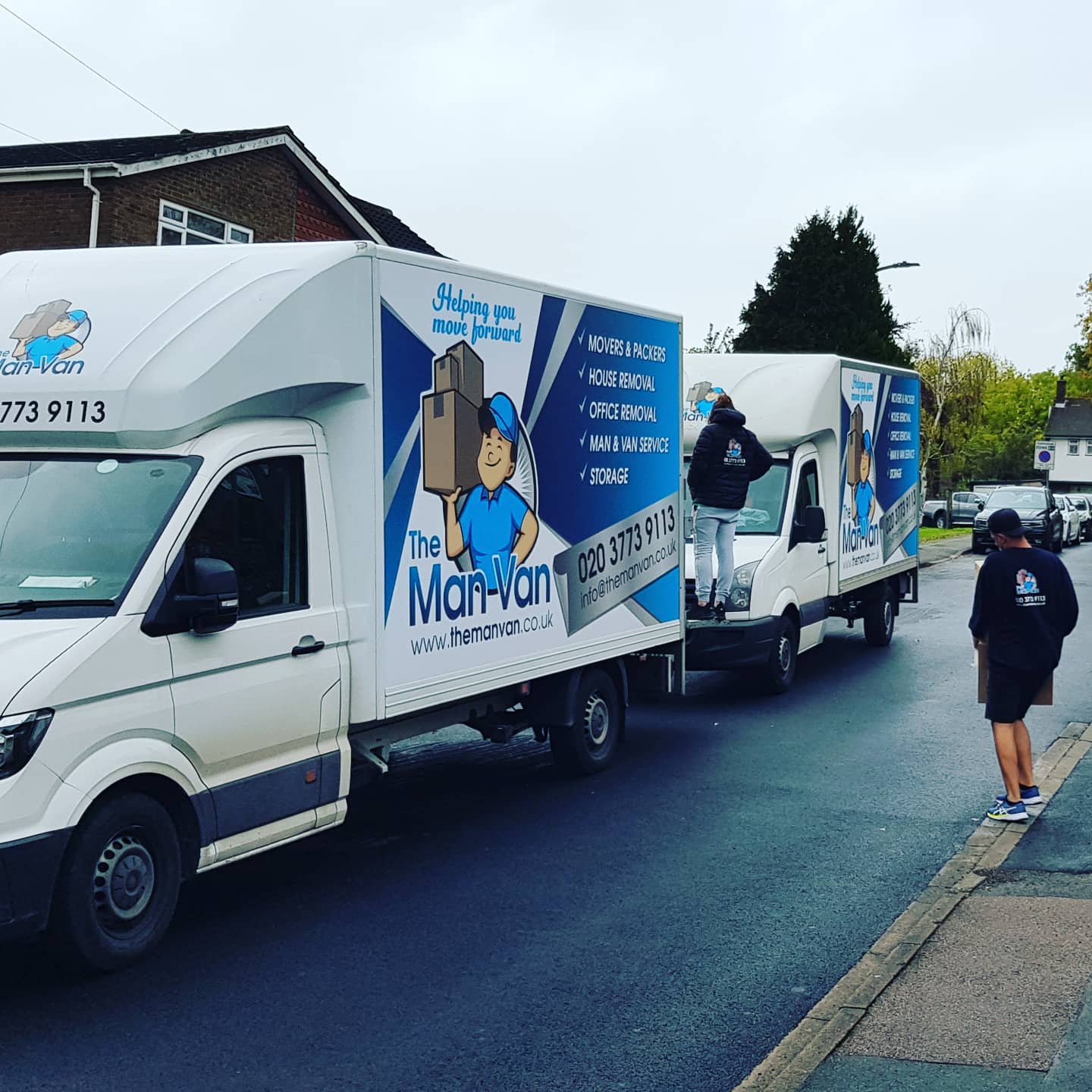 The Man Van London logo