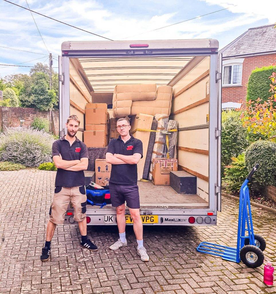 Tom's Vans Removals Bristol - Your Local Man with a Van logo