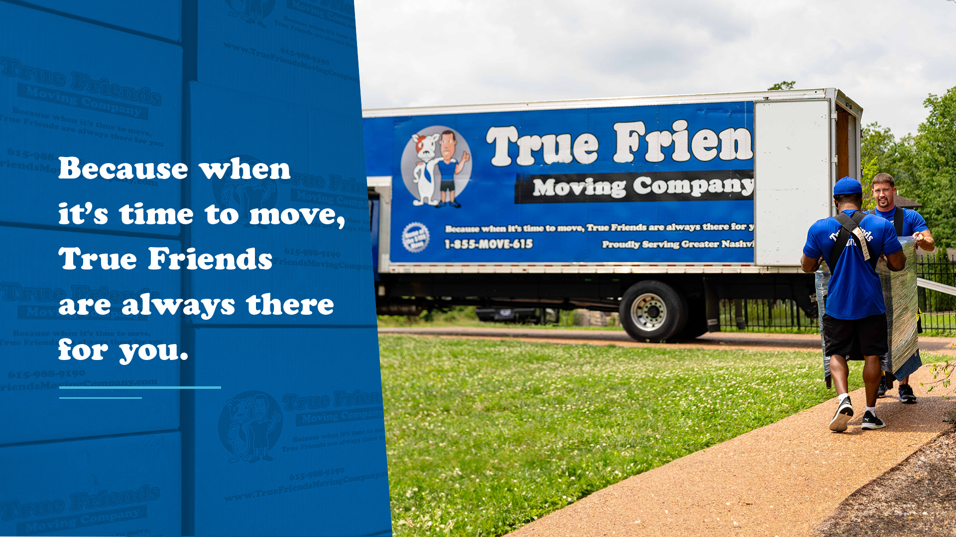 True Friends Moving Company logo