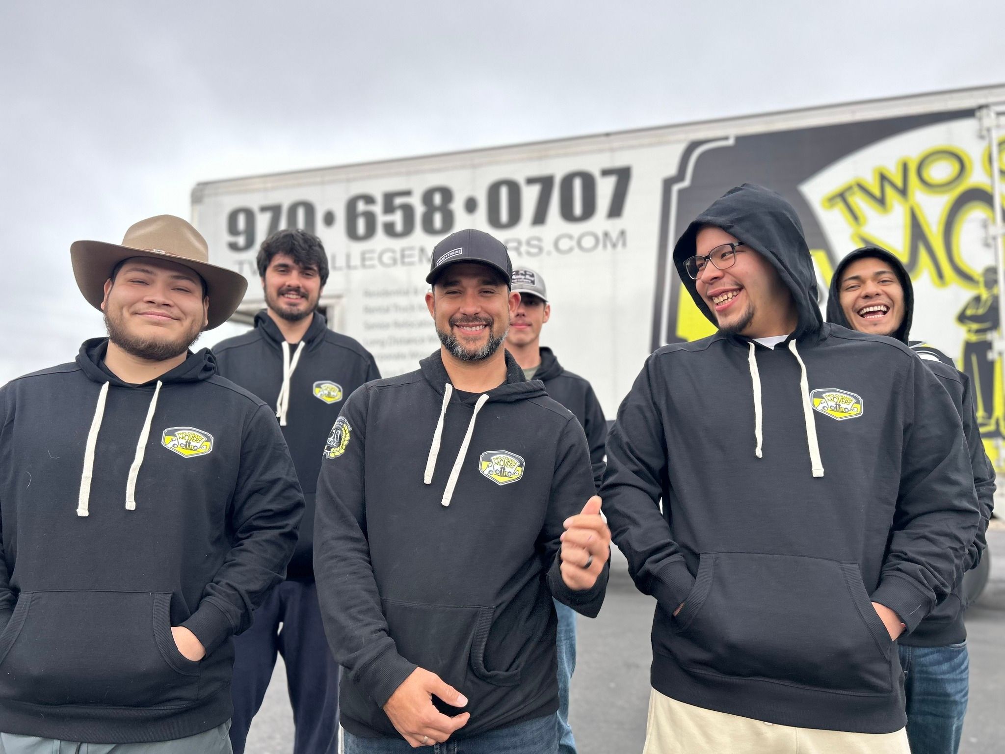 Two College Movers logo