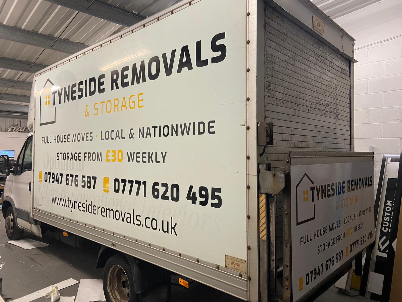 TYNESIDE REMOVALS & STORAGE logo
