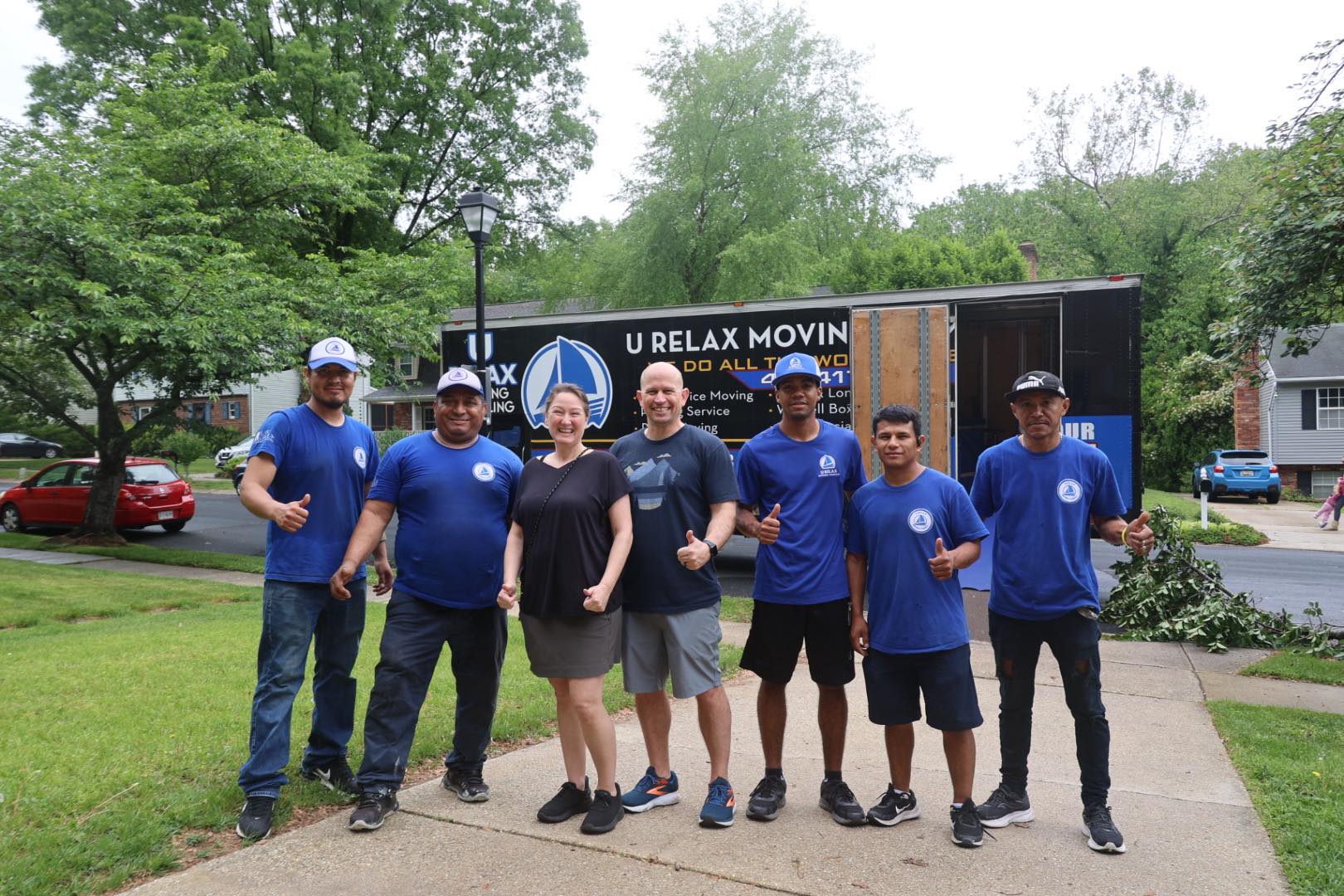 U-Relax DMV Movers logo