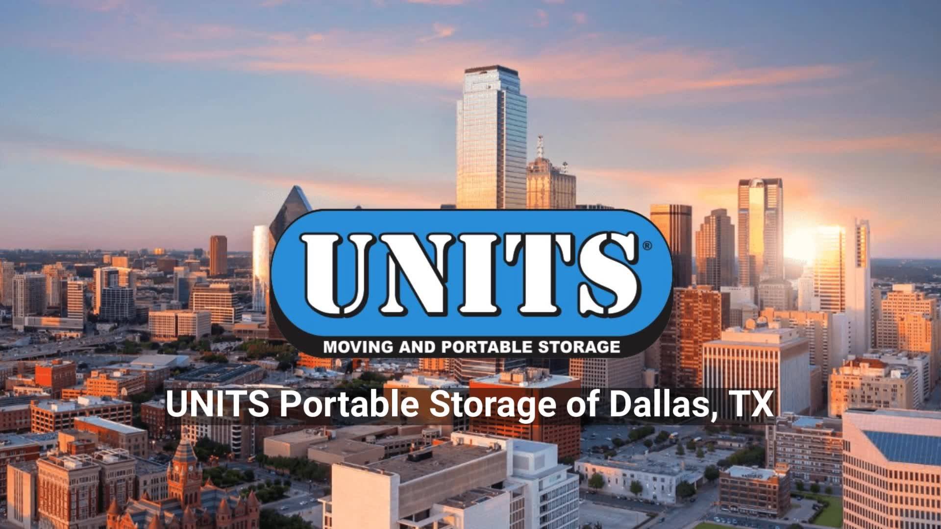 UNITS Moving and Portable Storage of Dallas logo
