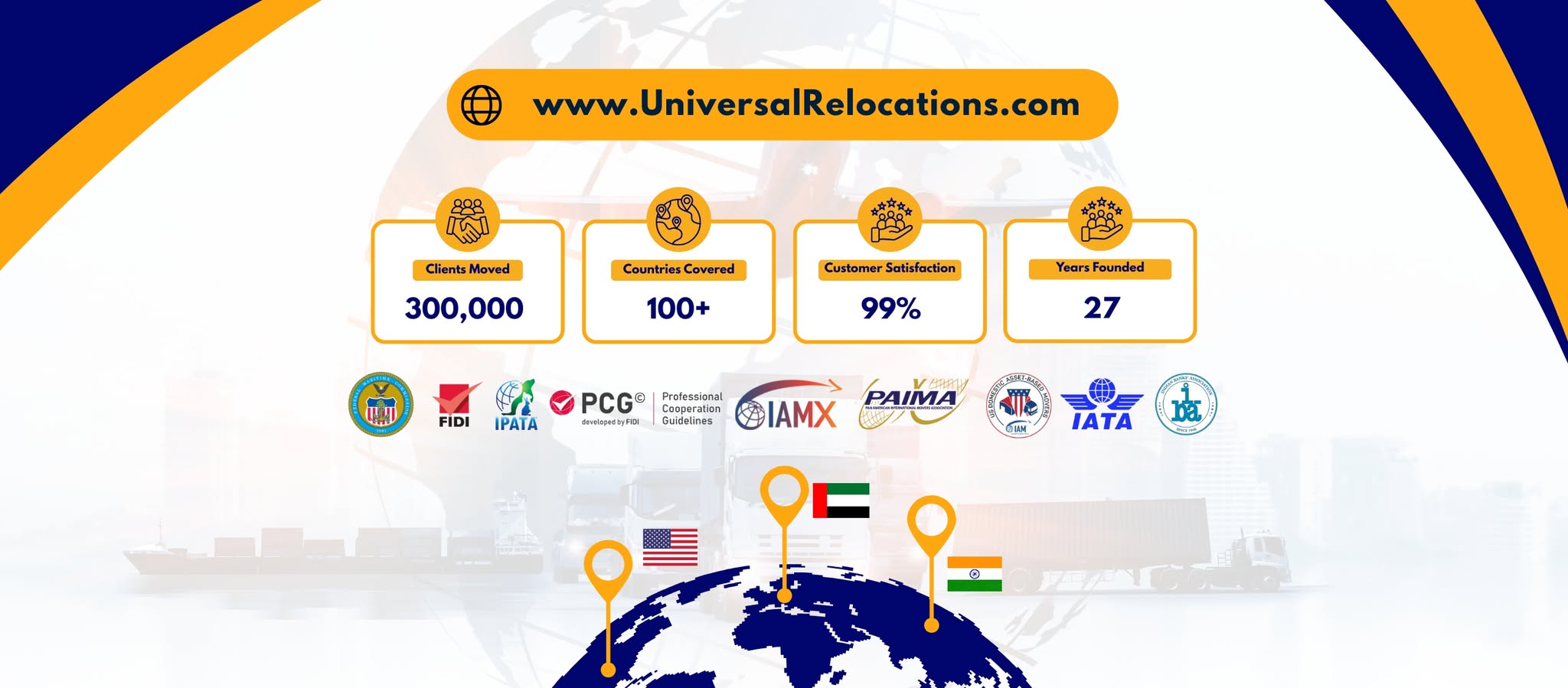 Universal Relocations Inc logo