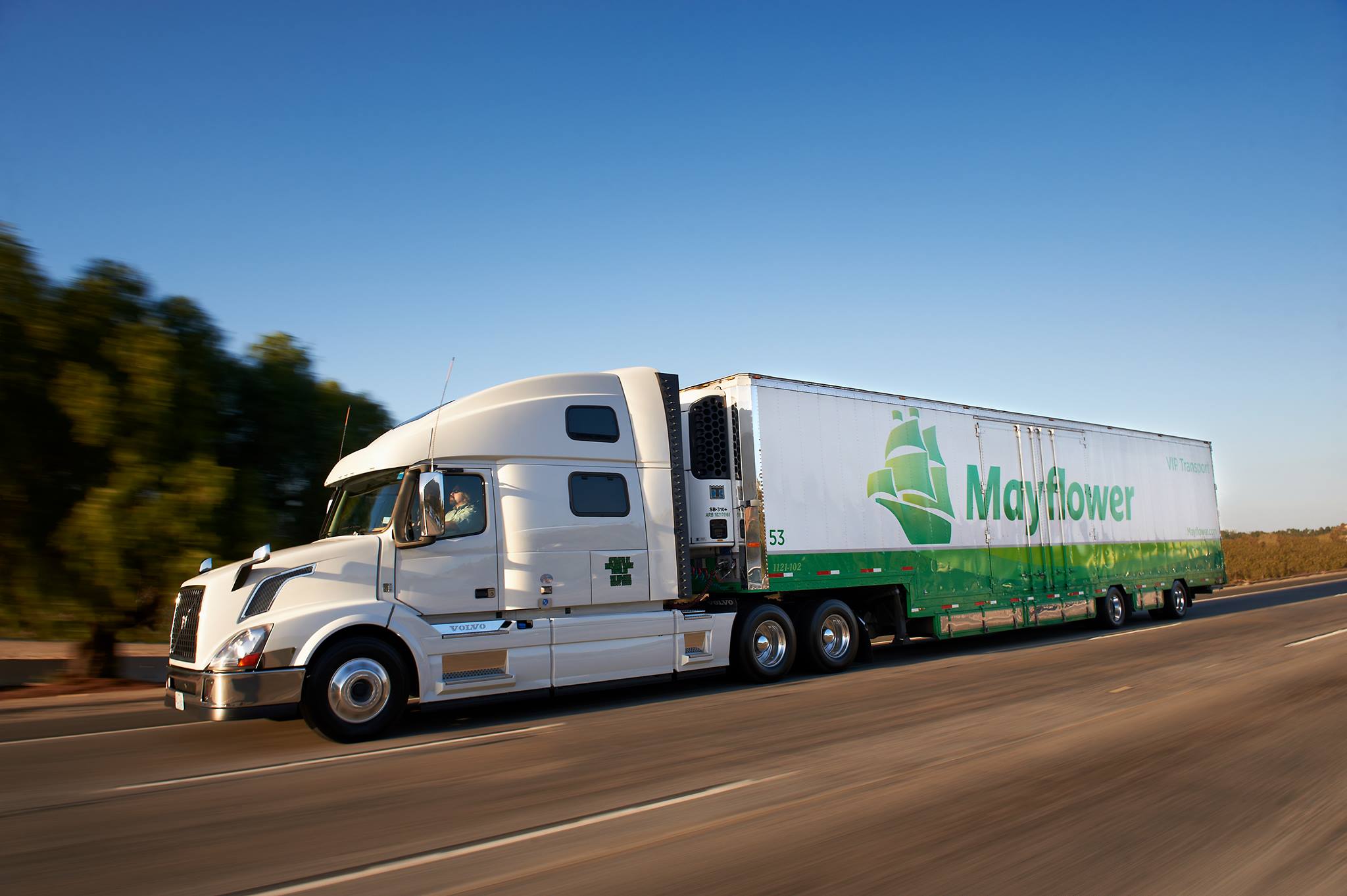 VIP Transport - Mayflower agent logo