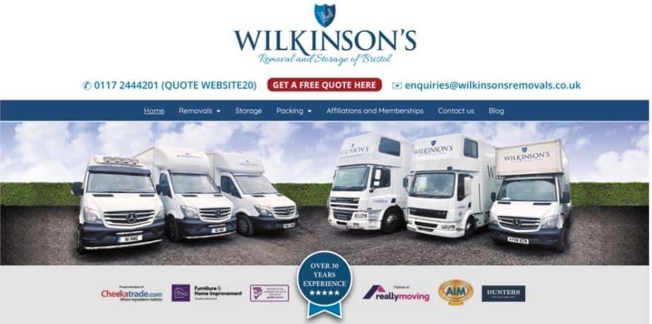 Wilkinsons Removal & Storage of Bristol Ltd logo